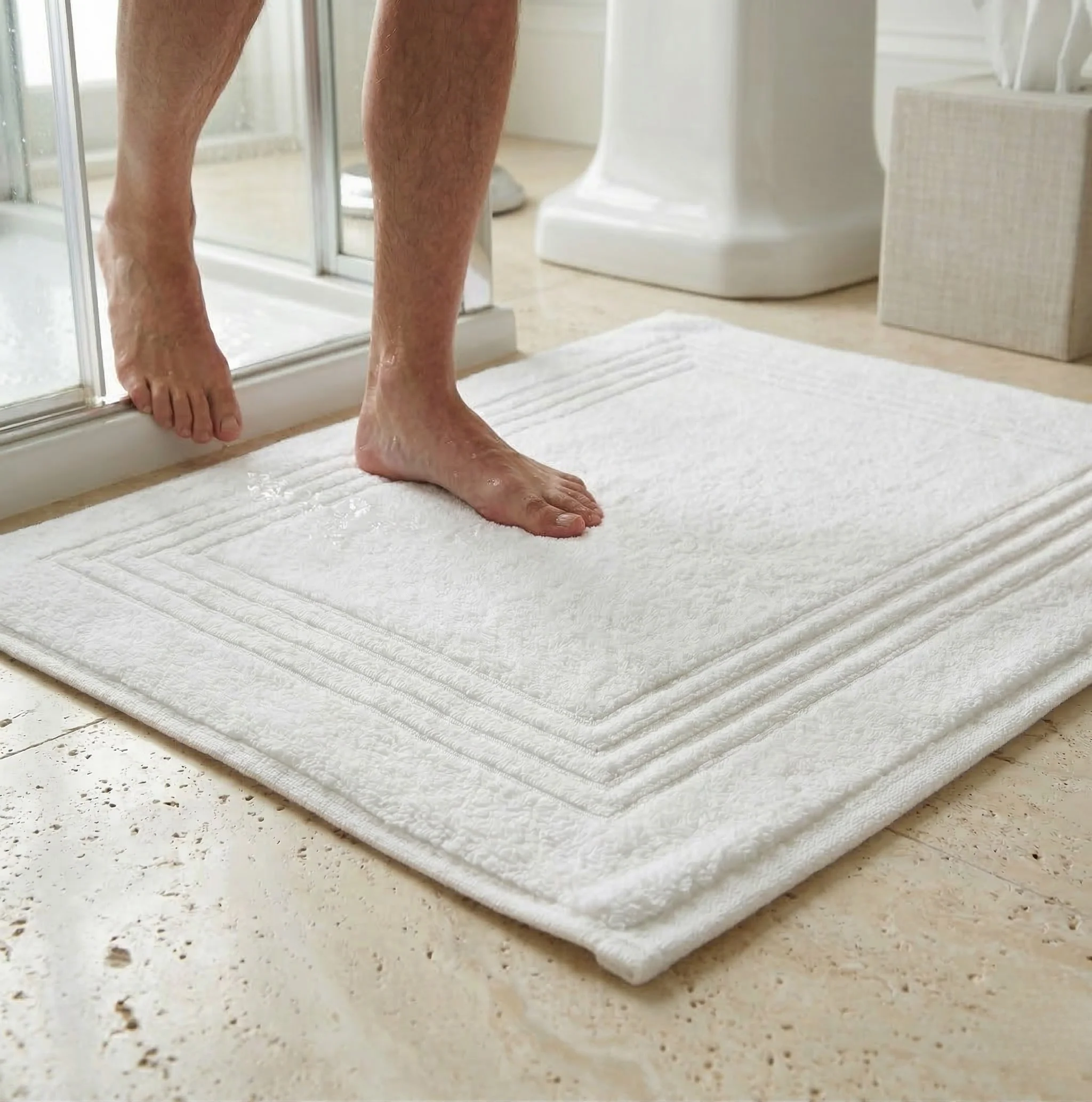 Alfombrilla de Baño Blanc - Image 4